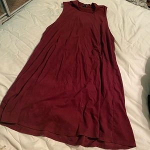 Red dress